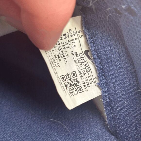 Nike Dunk Low ‘Vintage Navy’ Women’s 6.5 Mens 5 - Picture 9 of 9